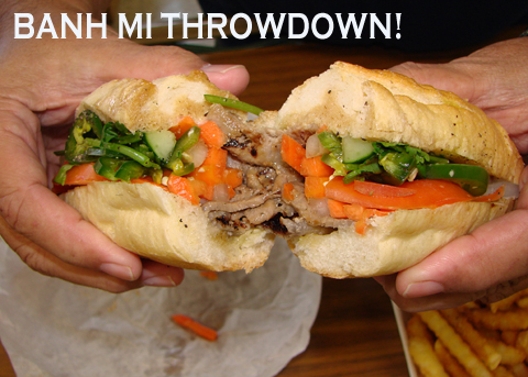 Banh Mi Throwdown!  ITs ON!!!!!