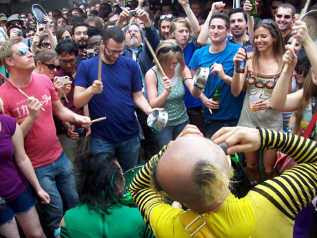 The PEELANDER-Z show was stupid fun.