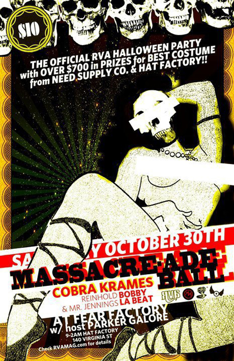 THE OFFICIAL RVA HALLOWEEN PARTY 2NITE at HAT FACTORY