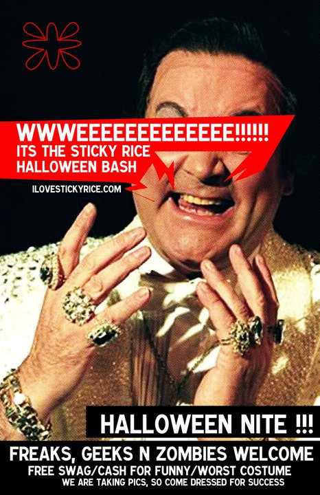 Last night to HALLOWEEK. See you at Sticky OR Weezies!