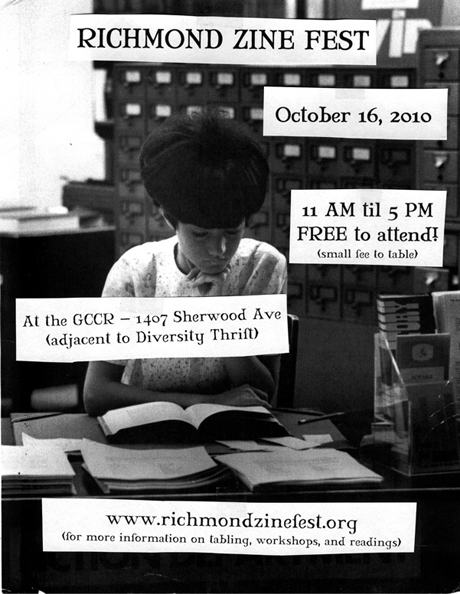 Zine Fest flyer