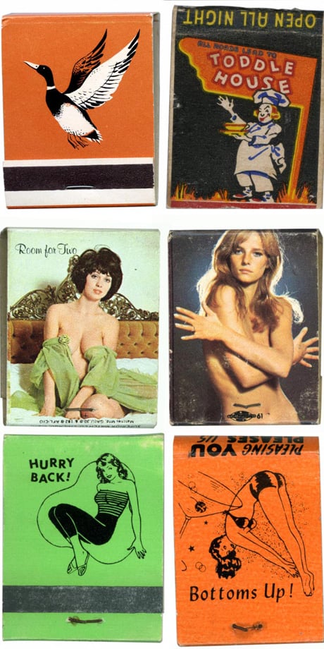 NERD : VINTAGE MATCHBOOKS