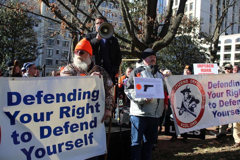 With about 70 gun-related bills, activists and legislators rally at the Capitol