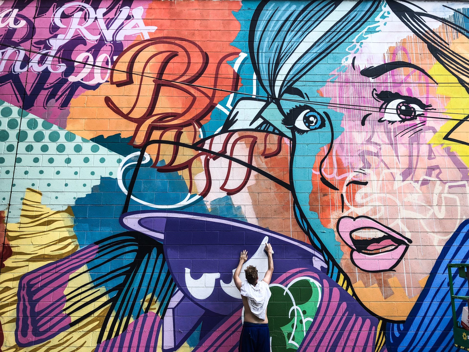 BustArt’s Pop-Graffiti Explosion in Richmond