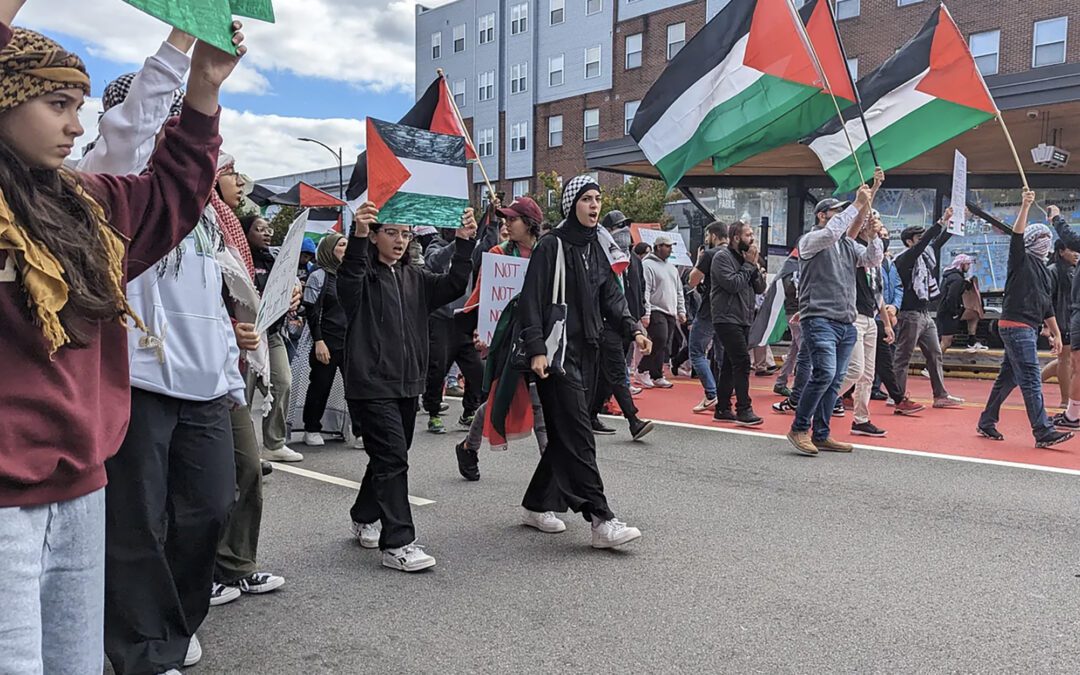Richmond Community Members come Together for Rally for Palestine