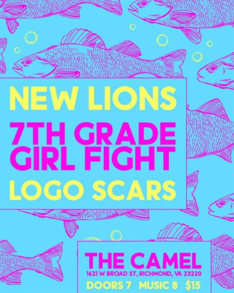  New Lions 7th Grade Girl Fight Logo Scars at The Camel_RVA Magazine 2025