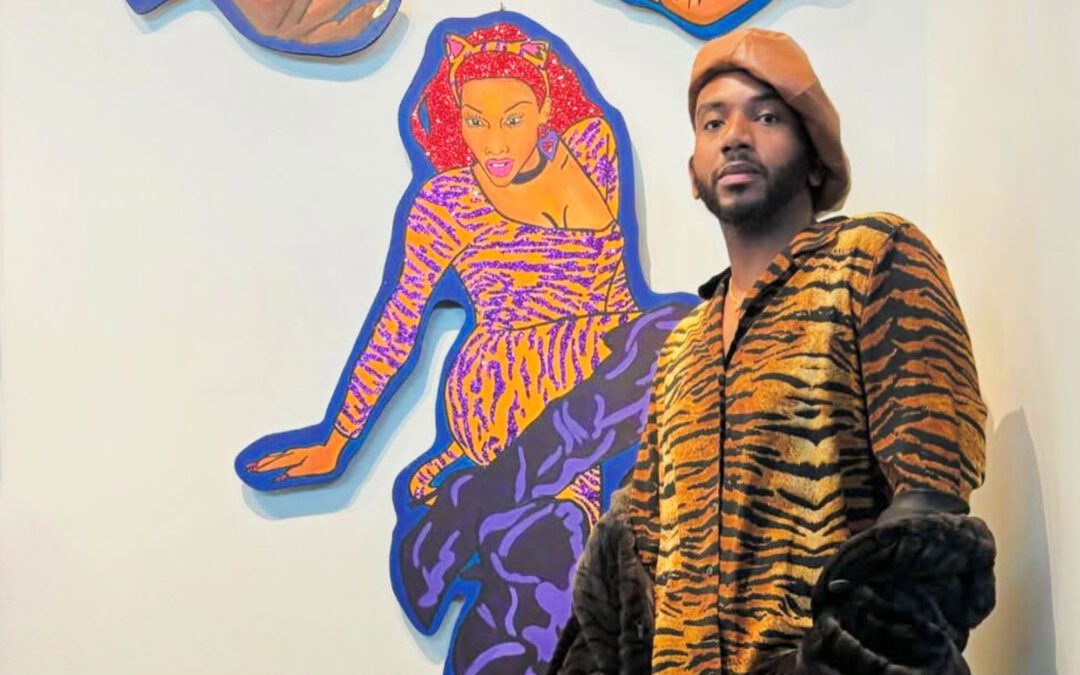 Justice Dwight’s Art of Love, Resilience, and Queer Pride 🏳️🌈