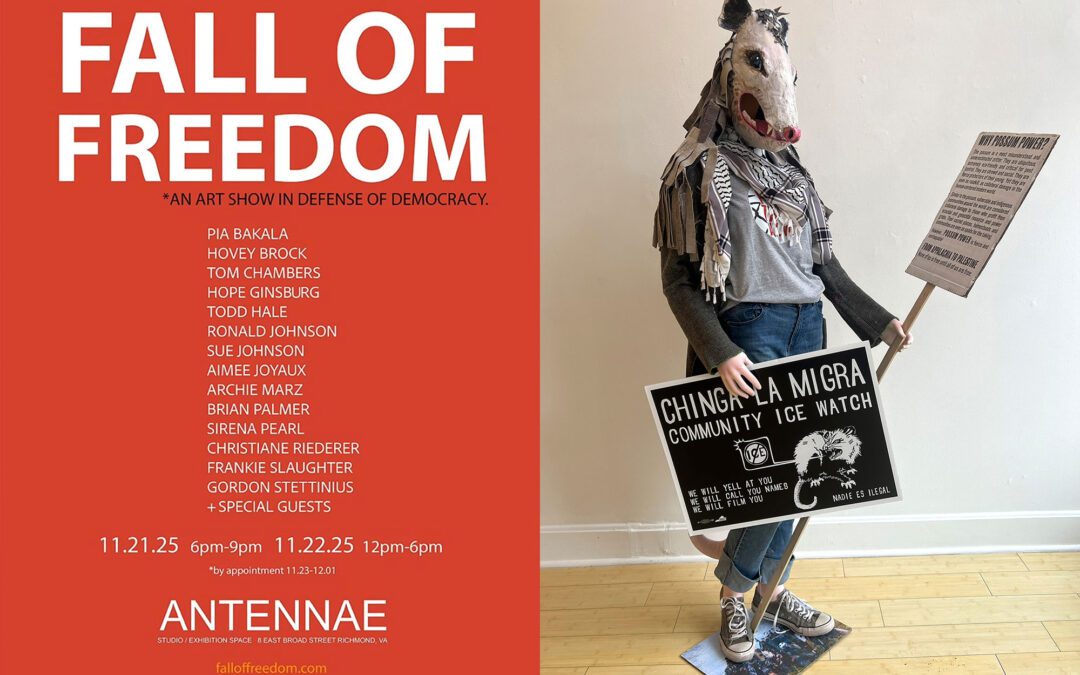 Richmond Artists Unite for ‘Fall of Freedom’ at Antennae Gallery