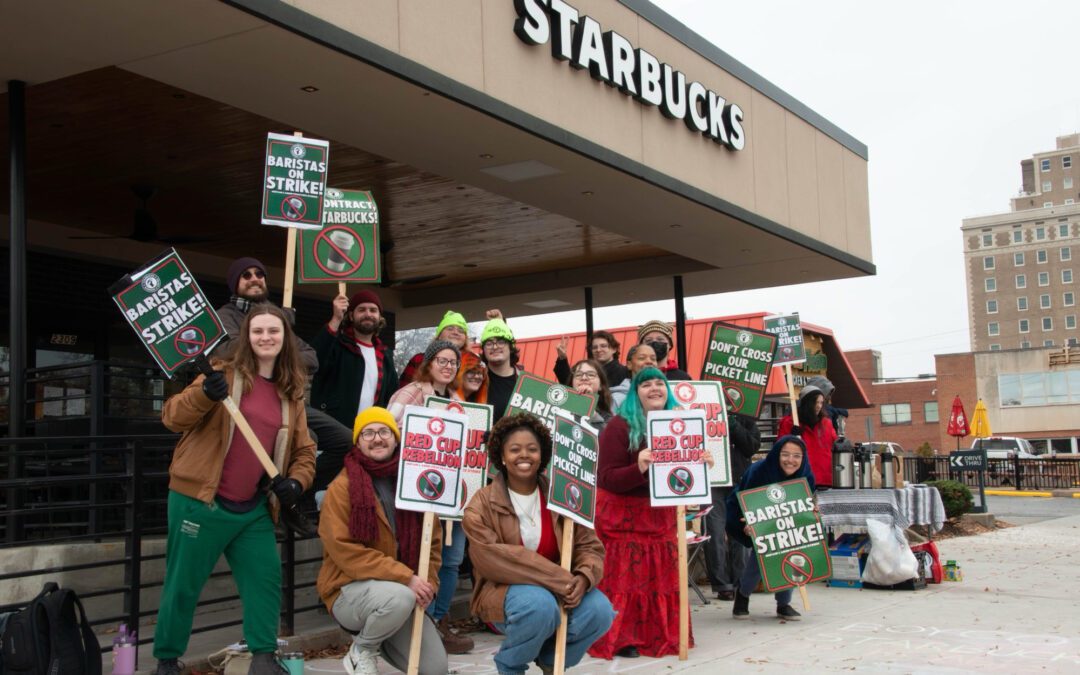 Richmond Starbucks Baristas Join National Strike, Shutting Down Fan Store