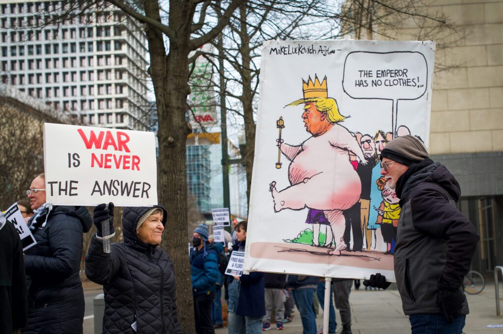 Venezuela Action Trump Richmond Protests_photo R Anthony Harris_RVA Magazine 2025