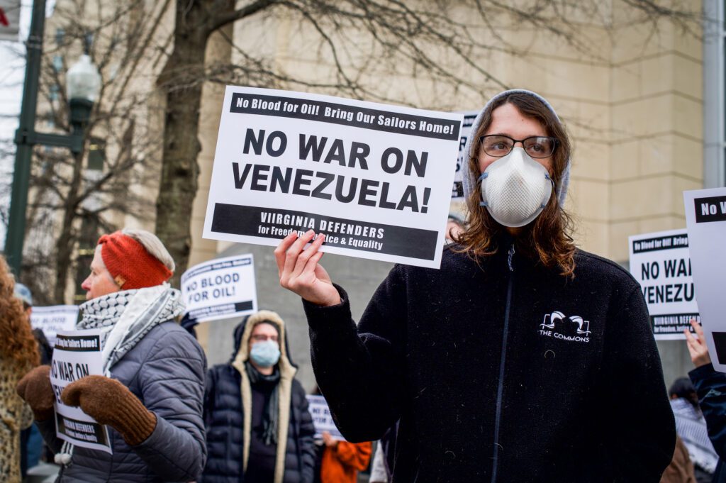 Venezuela Action Trump Richmond Protests_photo R Anthony Harris_RVA Magazine 2025