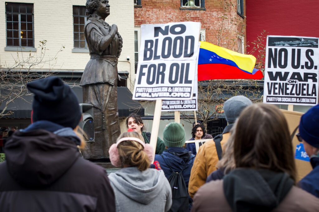Venezuela Action Trump Richmond Protests_photo R Anthony Harris_RVA Magazine 2025