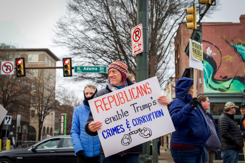 Venezuela Action Trump Richmond Protests_photo R Anthony Harris_RVA Magazine 2025