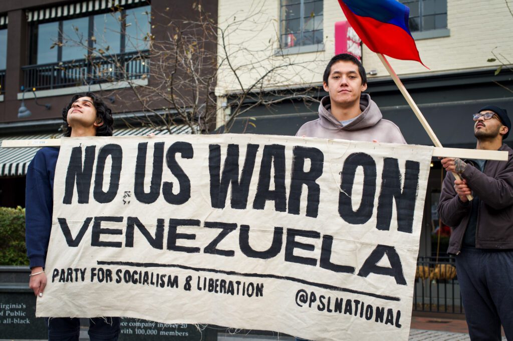 Venezuela Action Trump Richmond Protests_photo R Anthony Harris_RVA Magazine 2025