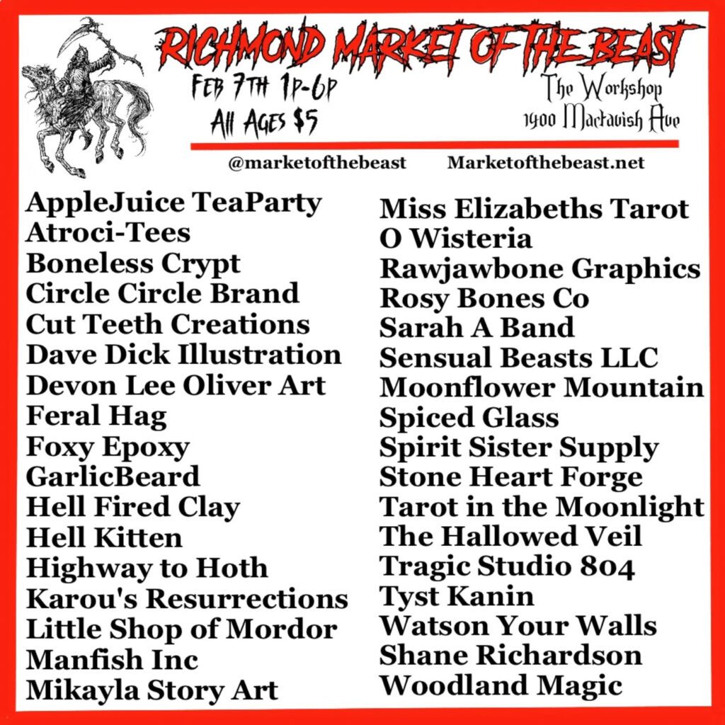 Market of The Beast by Callie Watts_RVA Magazine 2026
