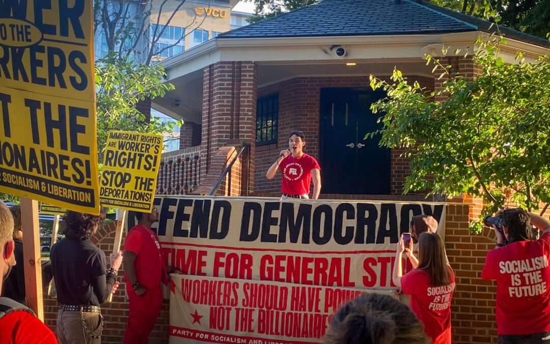 Richmond Had a General Strike and a First Friday on the Same Night