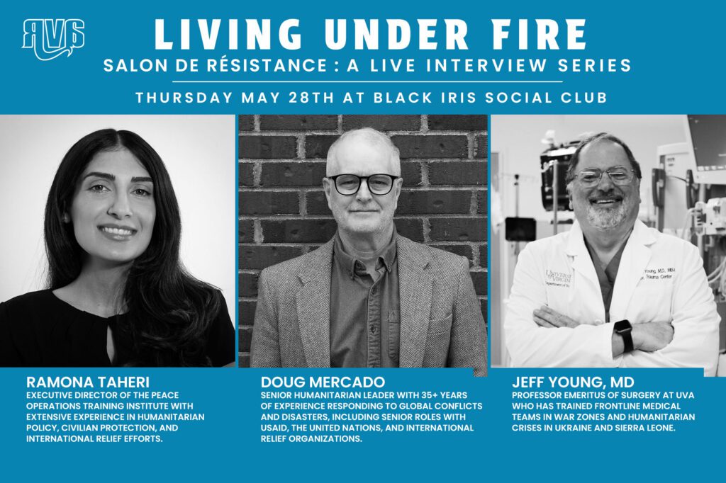 Salon-De-Resistance_Living Under Fire_RVA Magazine 2026