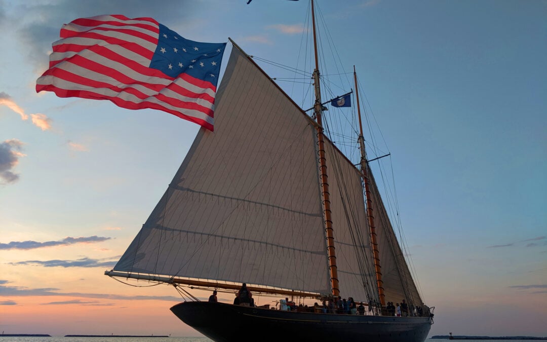 Three Tall Ships, One River, 250 Years of American History