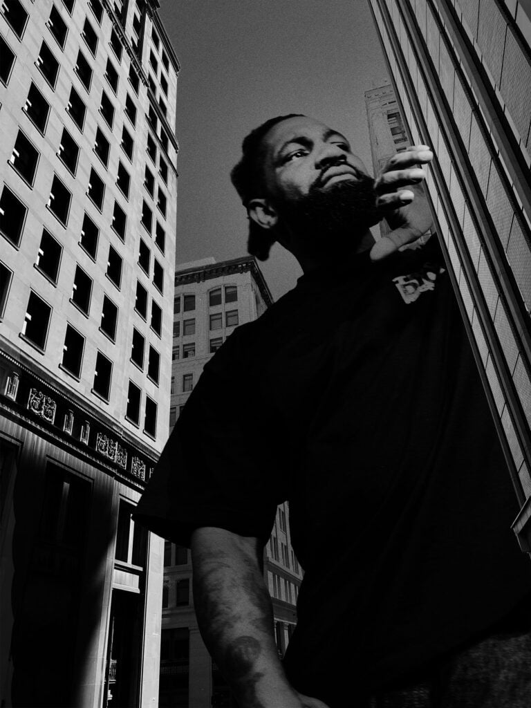 Nickelus F_photo by Landon Shroder_digital illustration by R Anthony Harris _RVA Magazine 2025