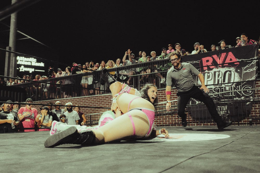 RVA Wrestling at Carmax Park Richmond VA_photo by Vincent Candela_RVA Magazine 2026-2