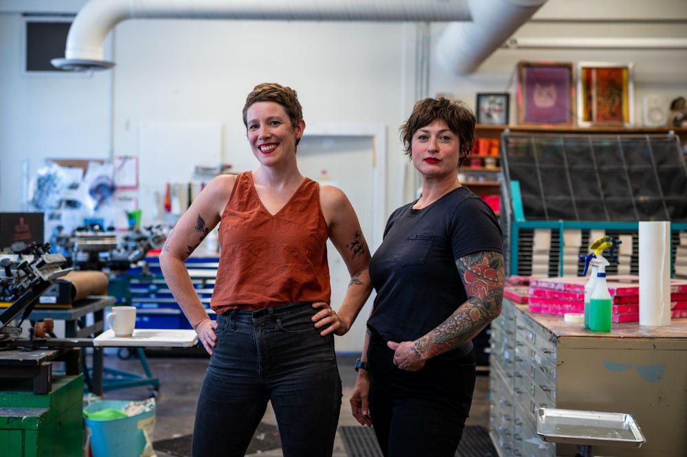 Ashley Hawkins_Kate Fowler_Studio Two Three by R Anthony Harris_RVA Magazine 2026 Ashley-Hawkins_Kate-Fowler_Studio-Two-Three-by-R-Anthony-Harris_RVA-Magazine-2026